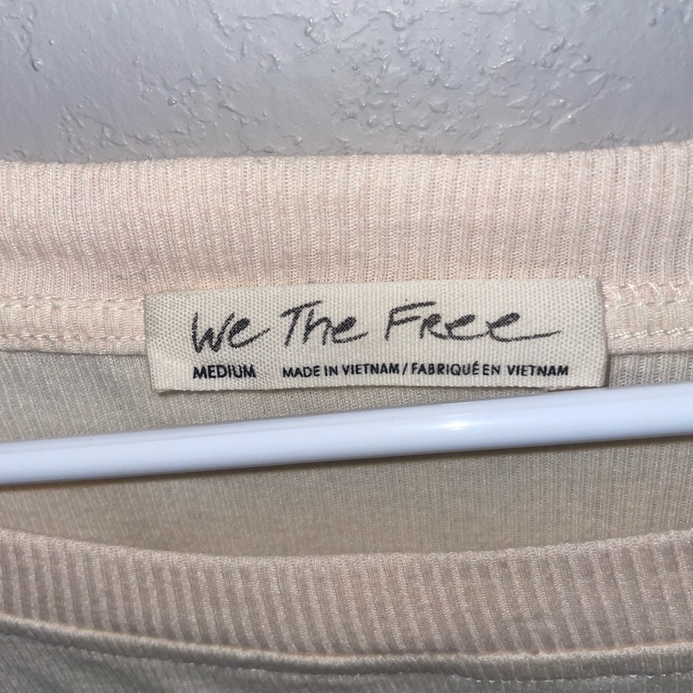 We The Free bohemian BOHO Long Sleeve Blouse Women Size Medium - Picture 4 of 4